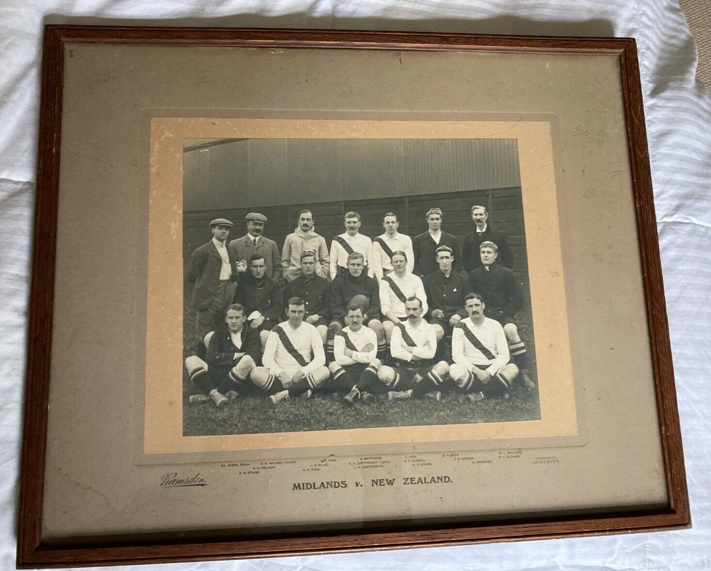 1905 Midlands Team Photo vs NZ